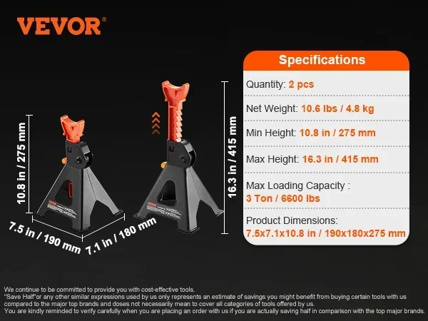 3 Ton Car Jack Stands Are a Must Have for Every Garage