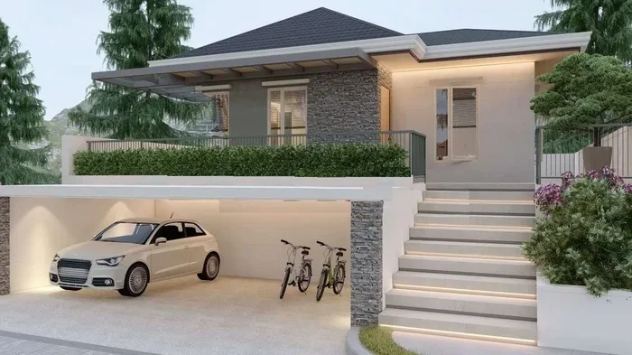 1000 Sq Ft House Plans With Car Parking Layout Ideas